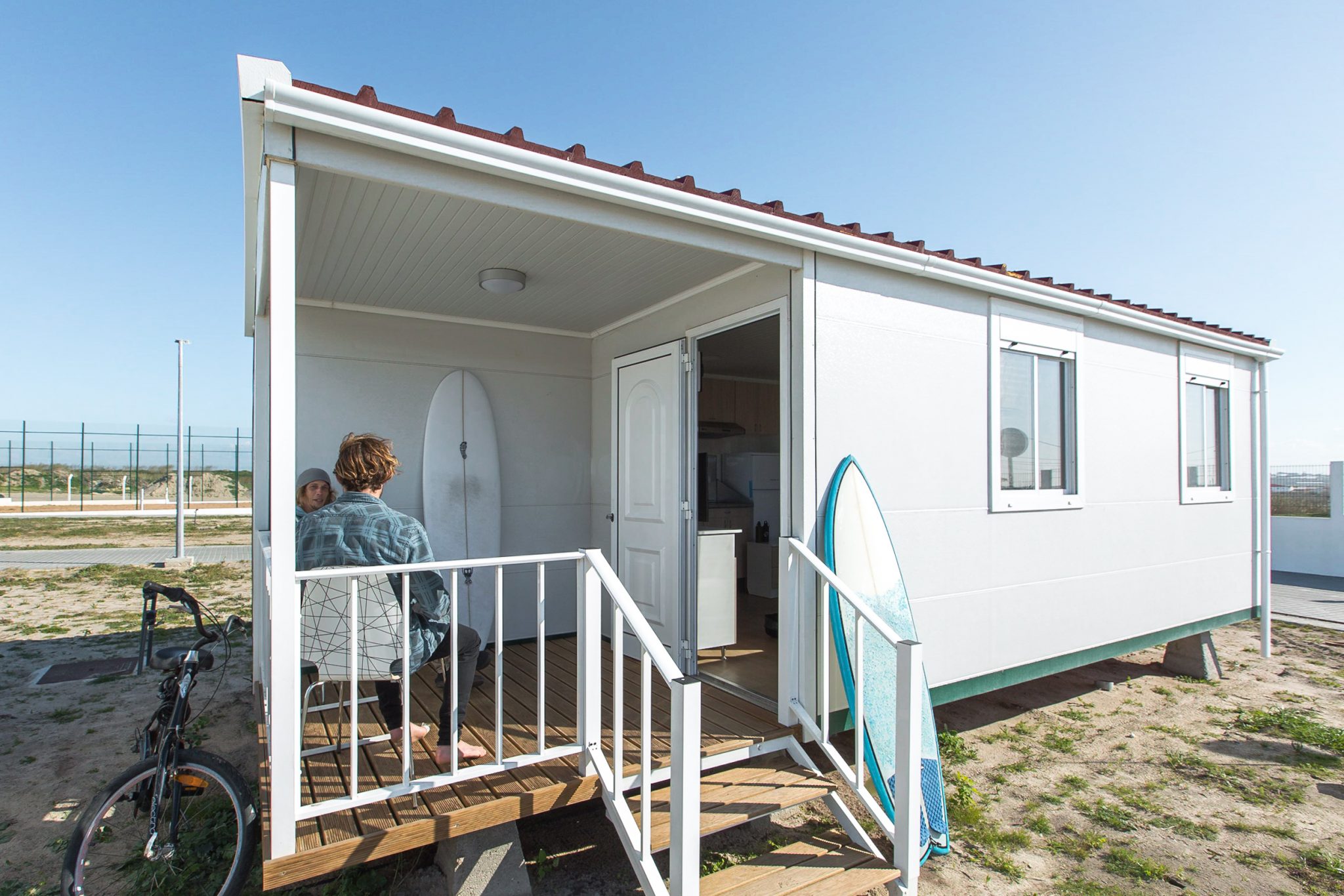 Peniche mobile HOmes Pure Surfcamp