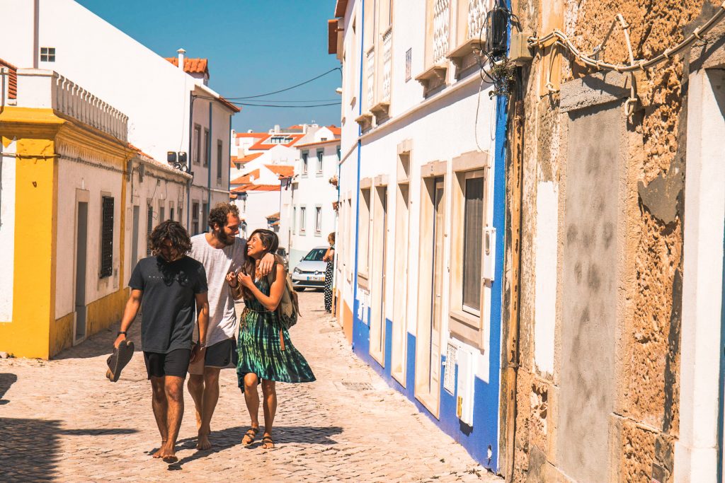 die Straßen von Ericeira die Straßen von Ericeira