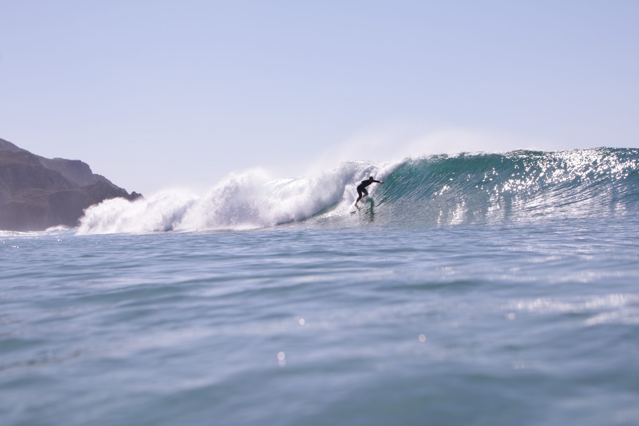 surfer in Galizien Secret Spot shot by Eddie Villmow
