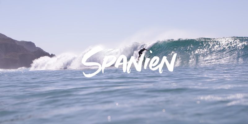 Spanien Galizien surf verlassene Wellene