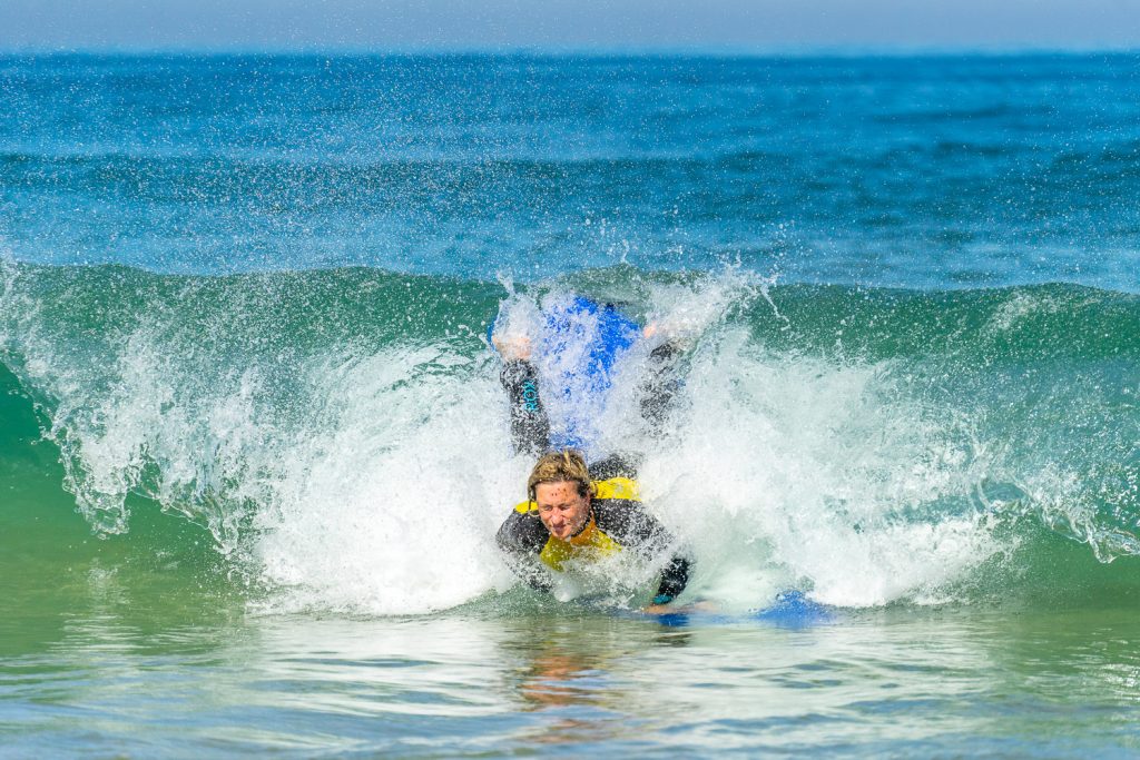 Surfcamps dive in the nose surfen lernen