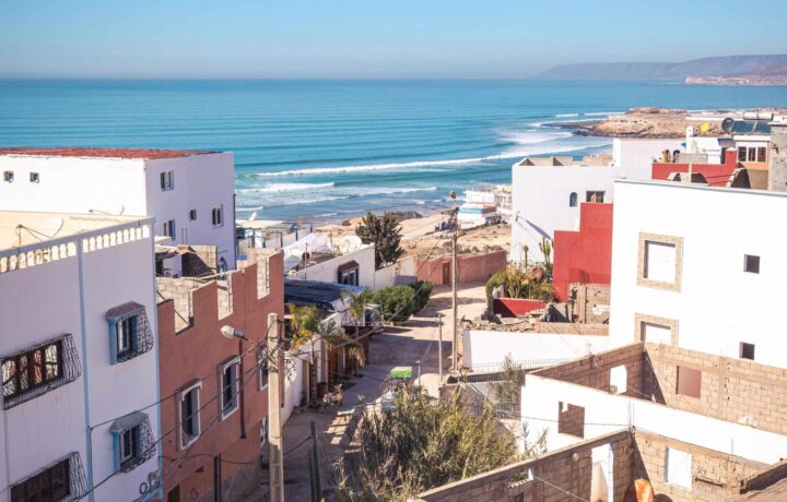 Der Surfspot vor der Haustür in MArokko Der Surfspot vor der Haustür in Marokko