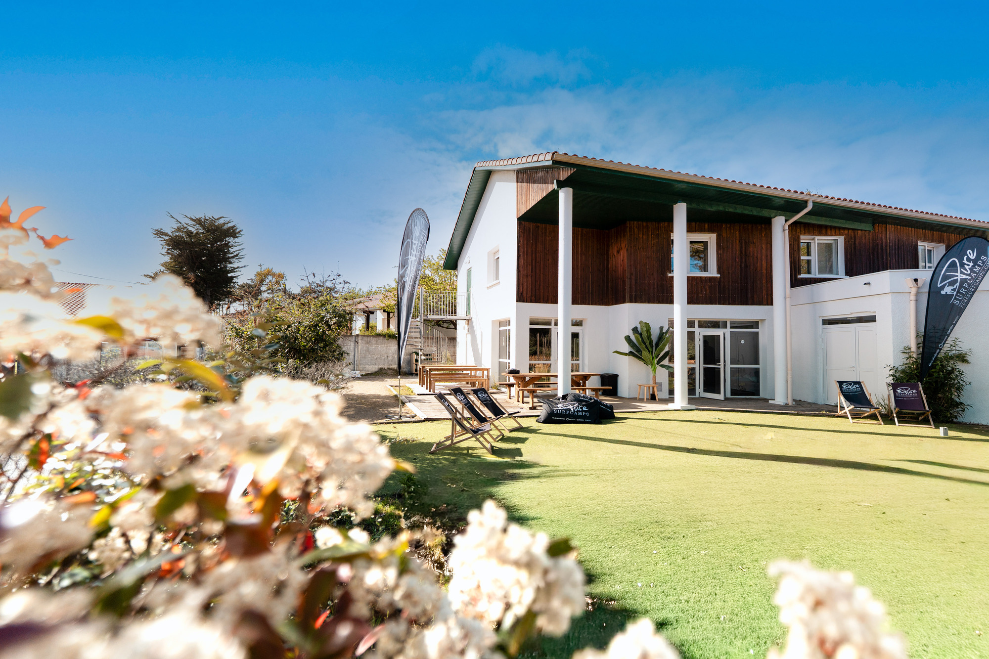 Surfcamp Vieux Boucau Anlage