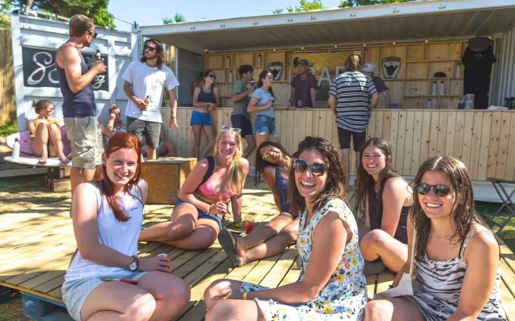 Camp-Stimmung im Surfcamp Zarautz