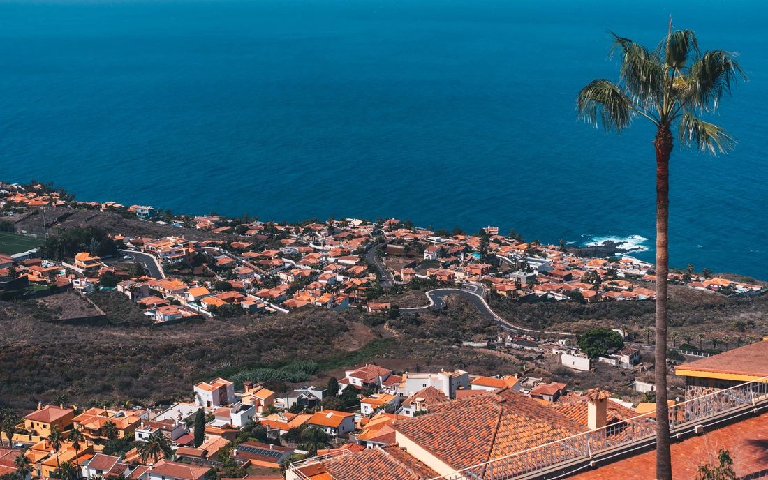 Vulkanische Nordküste von Teneriffa auf den Kanaren